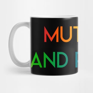 Mutant and Proud X Men pride Mug